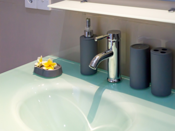 bathroom in 3 bedrooms villa UBUD
