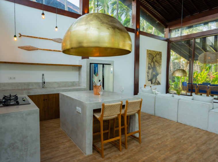fully equipped kitchen in the 8 bedroom villa for sale in Bali