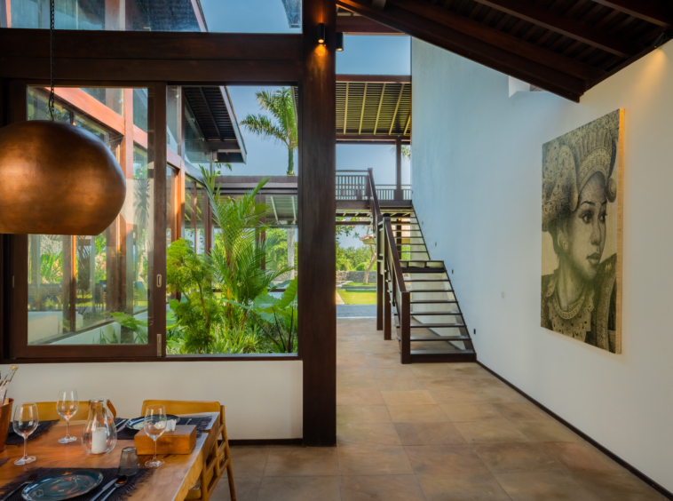 Contemporary design for a fully renovated villa