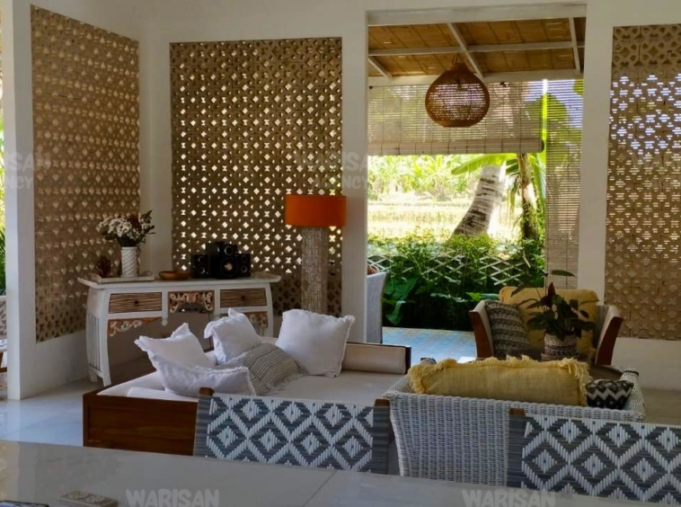 enjoy ricefield view in Bali