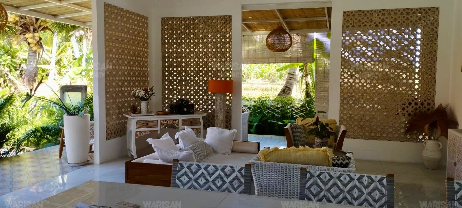 enjoy ricefield view in Bali