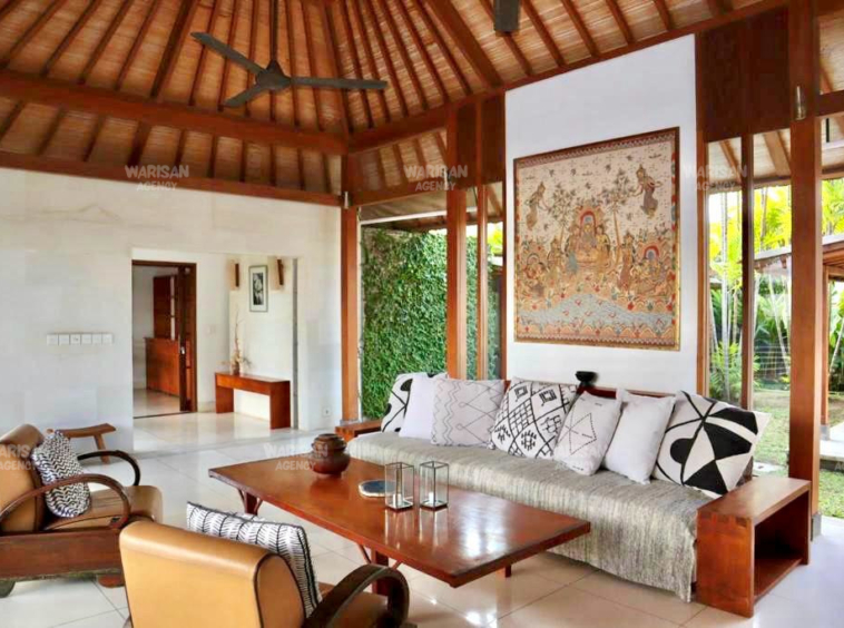 open living room to enjoy Bali