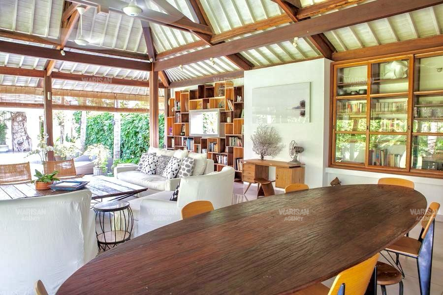 open living room to enjoy bali weather