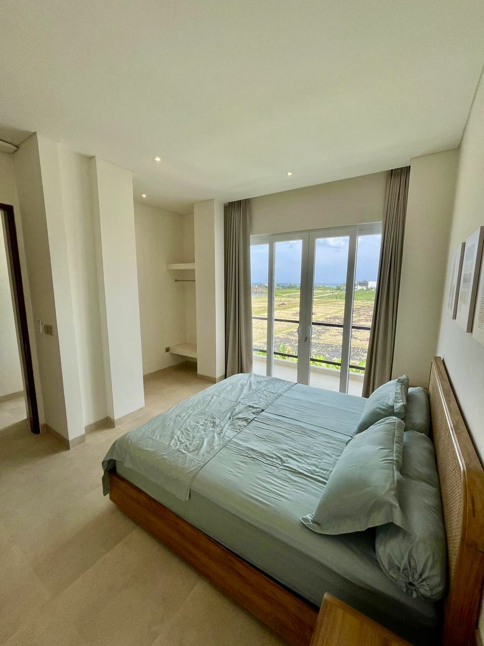 Bedroom with view