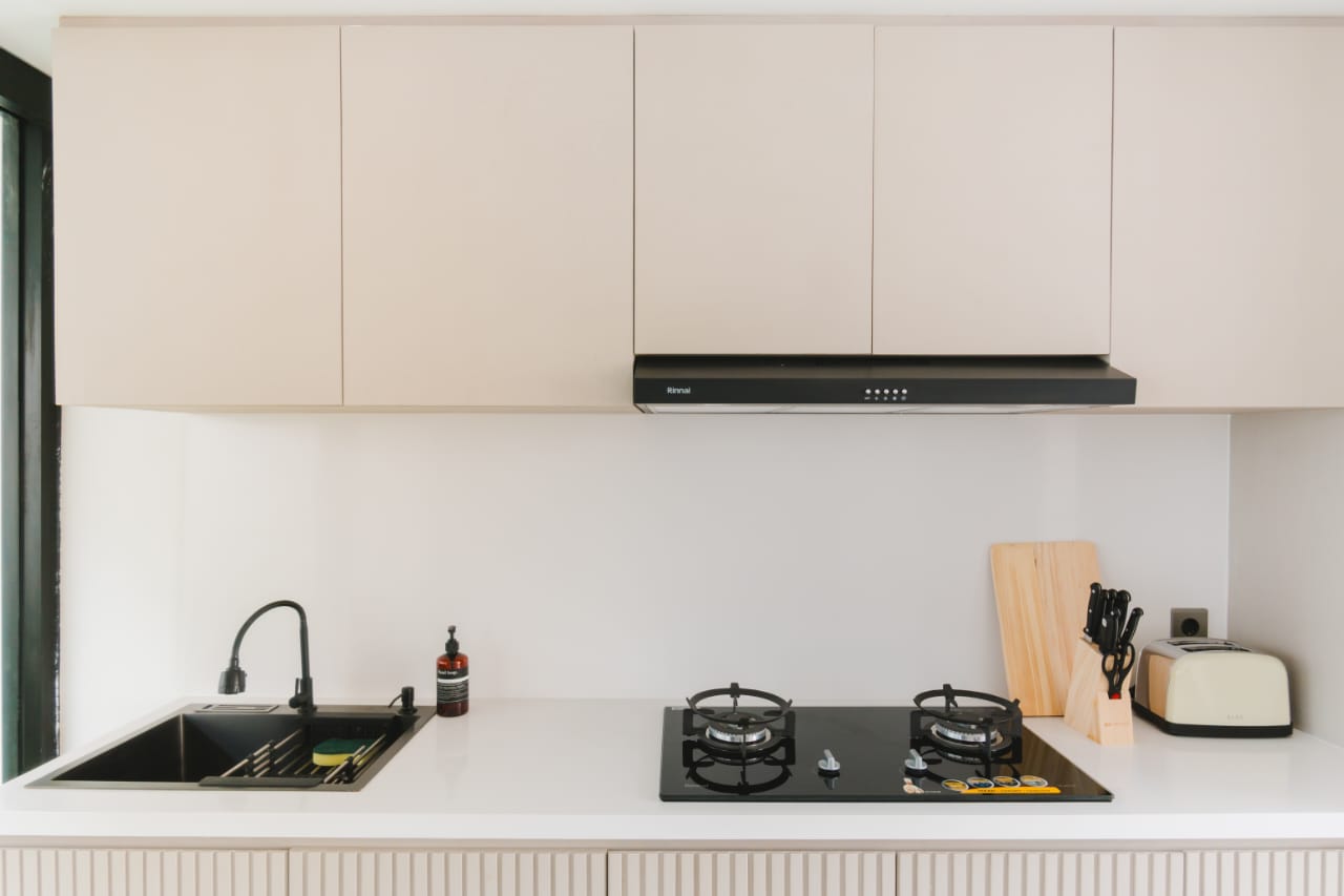 fully equiped kitchen