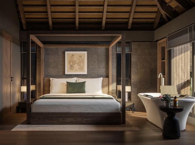 peaceful bedroom