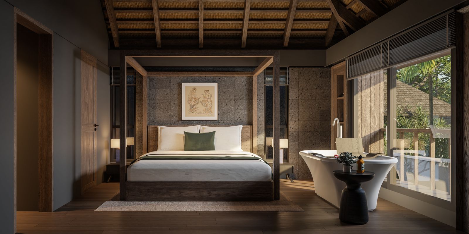 peaceful bedroom