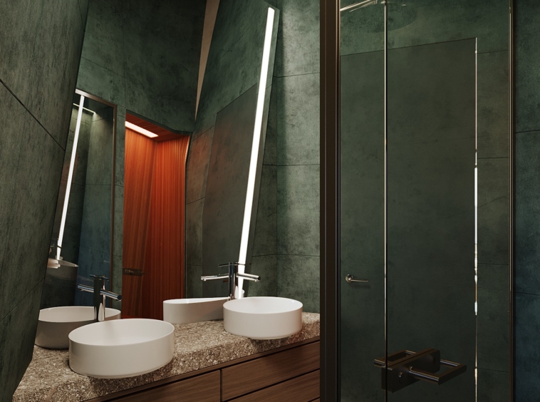 Luxurious bathroom
