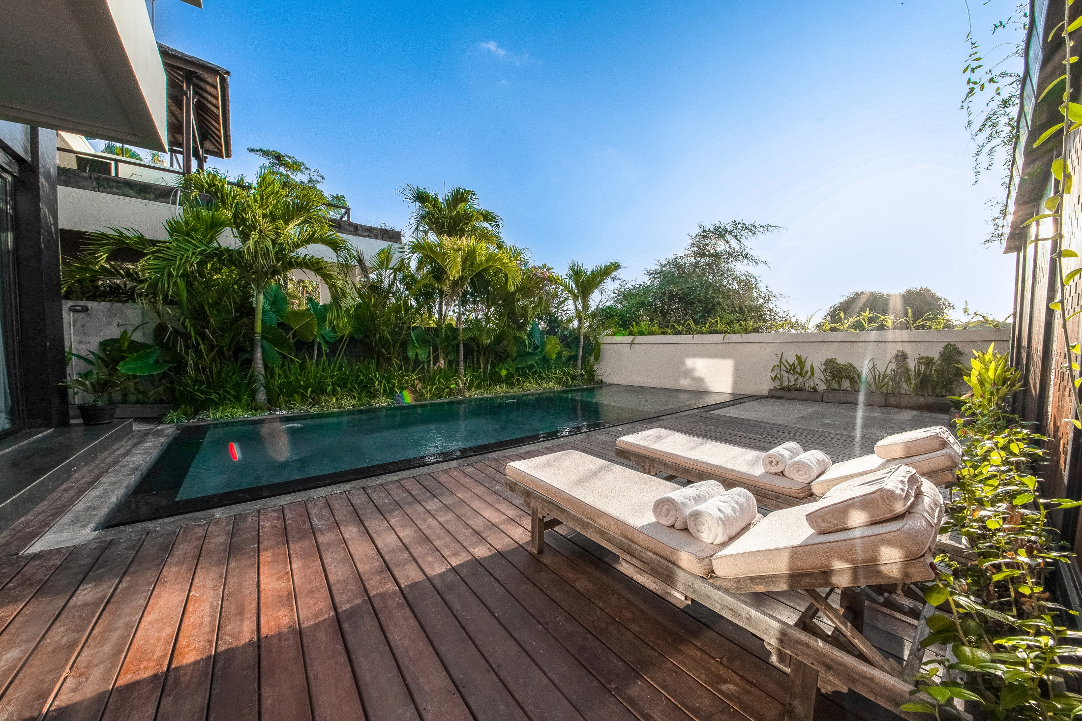 Amazing private swimming pool in your villa