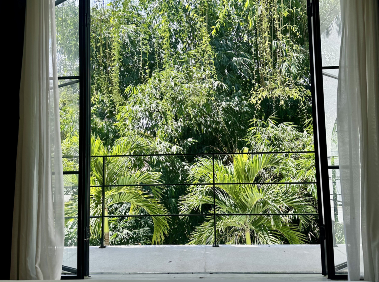 Jungle view for mainly bedrooms in this stunning villa
