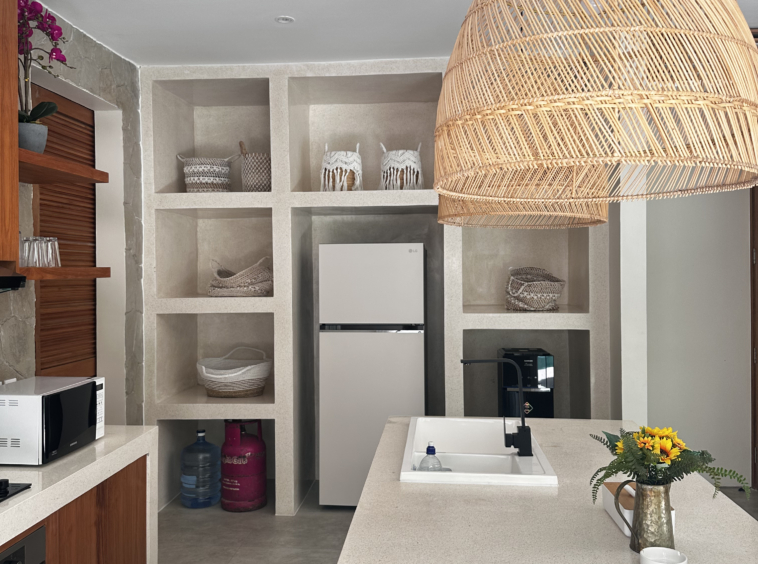 bar style kitchen