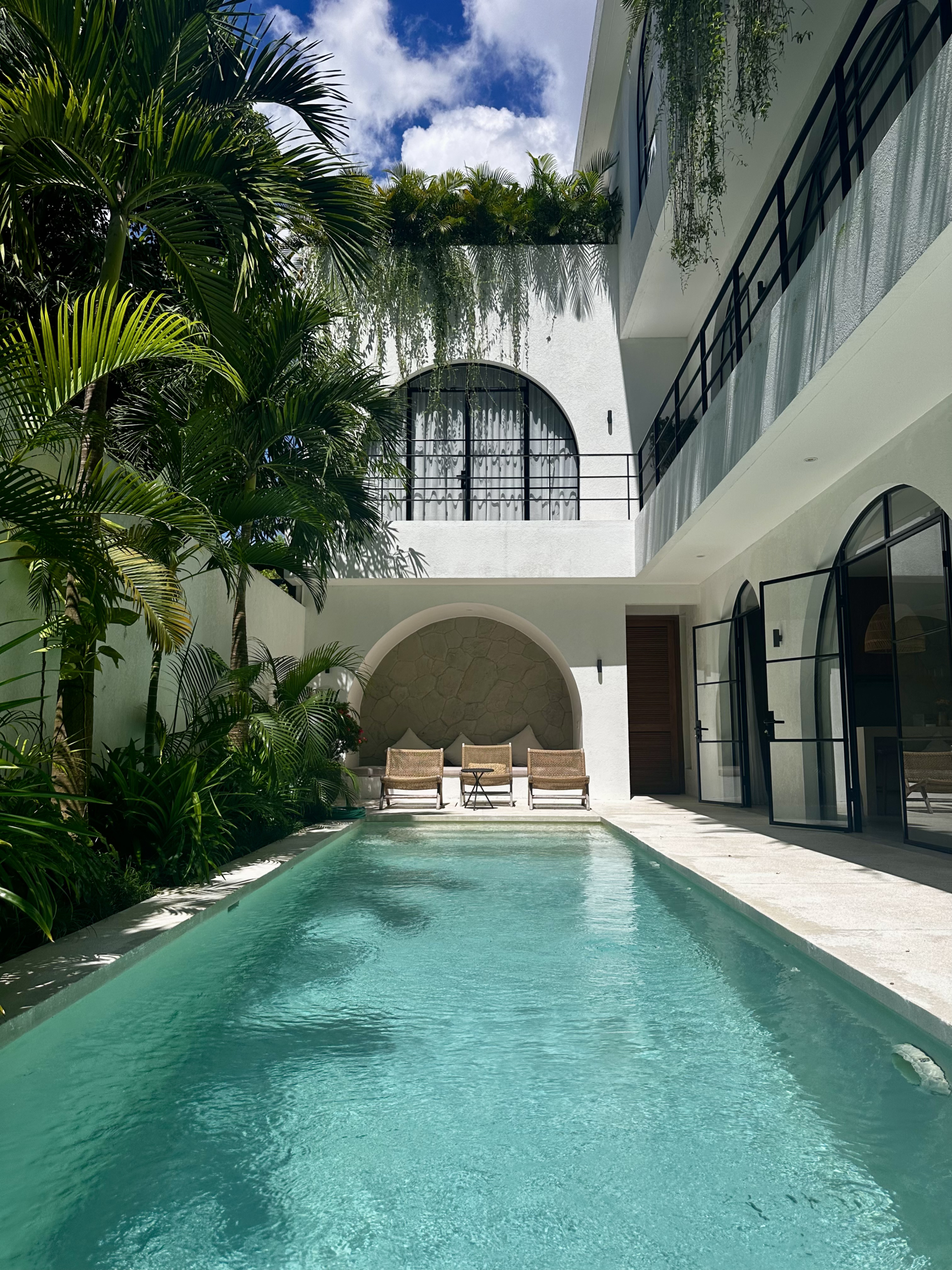 All the guest can swim in this big swimming pool