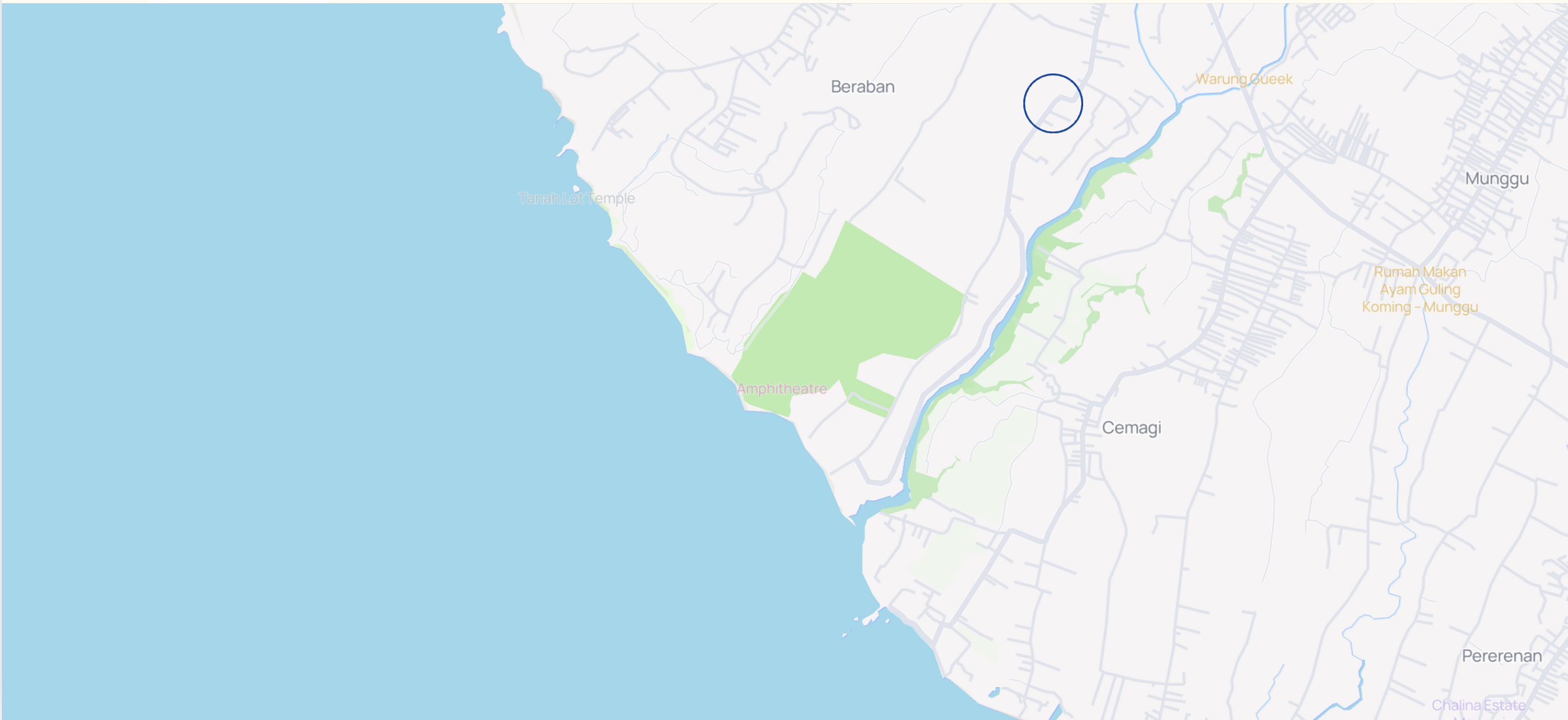 Location on the global map