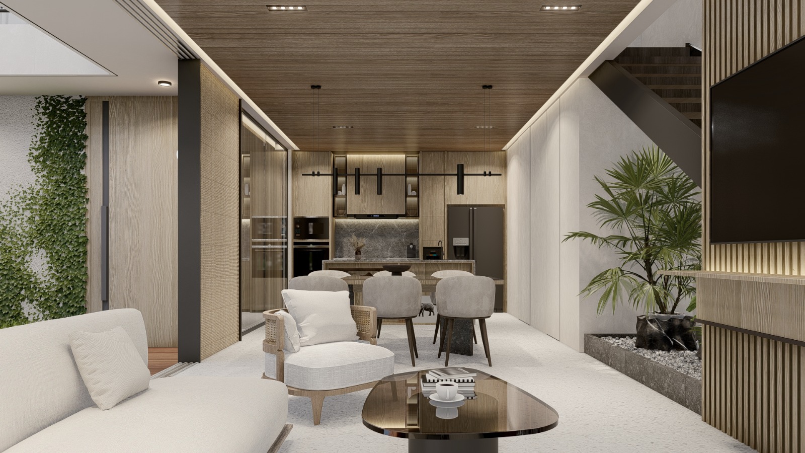 Huge space in this living room