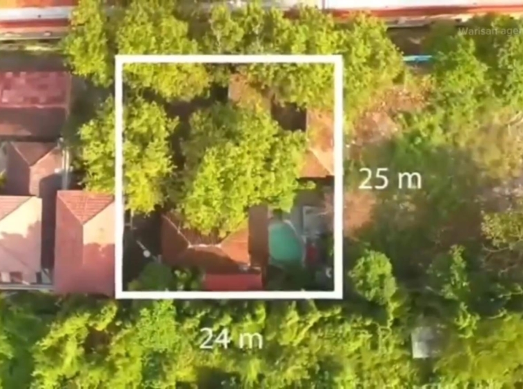 24 x 25 m land