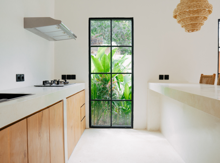 kitchen with lot of light of Bali