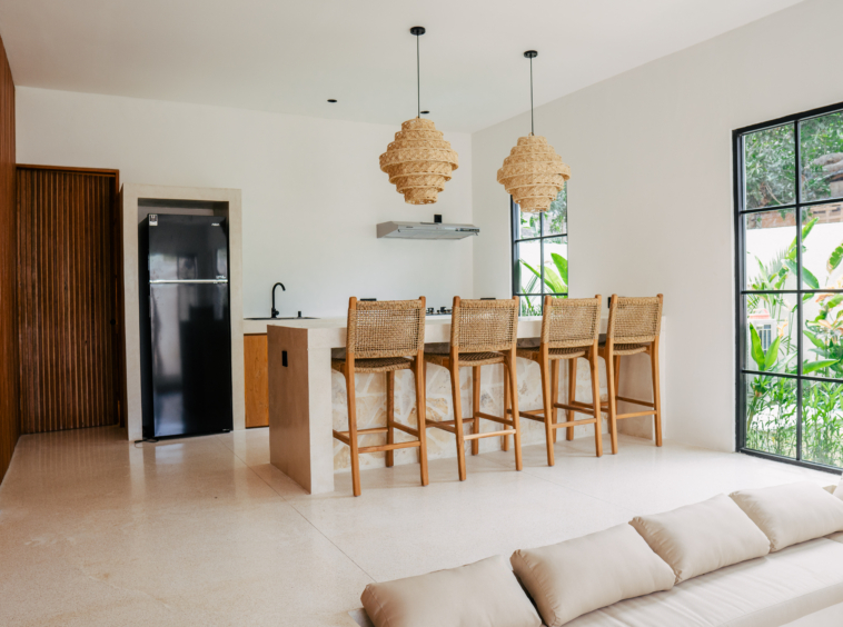 kitchen with bar stool are the best