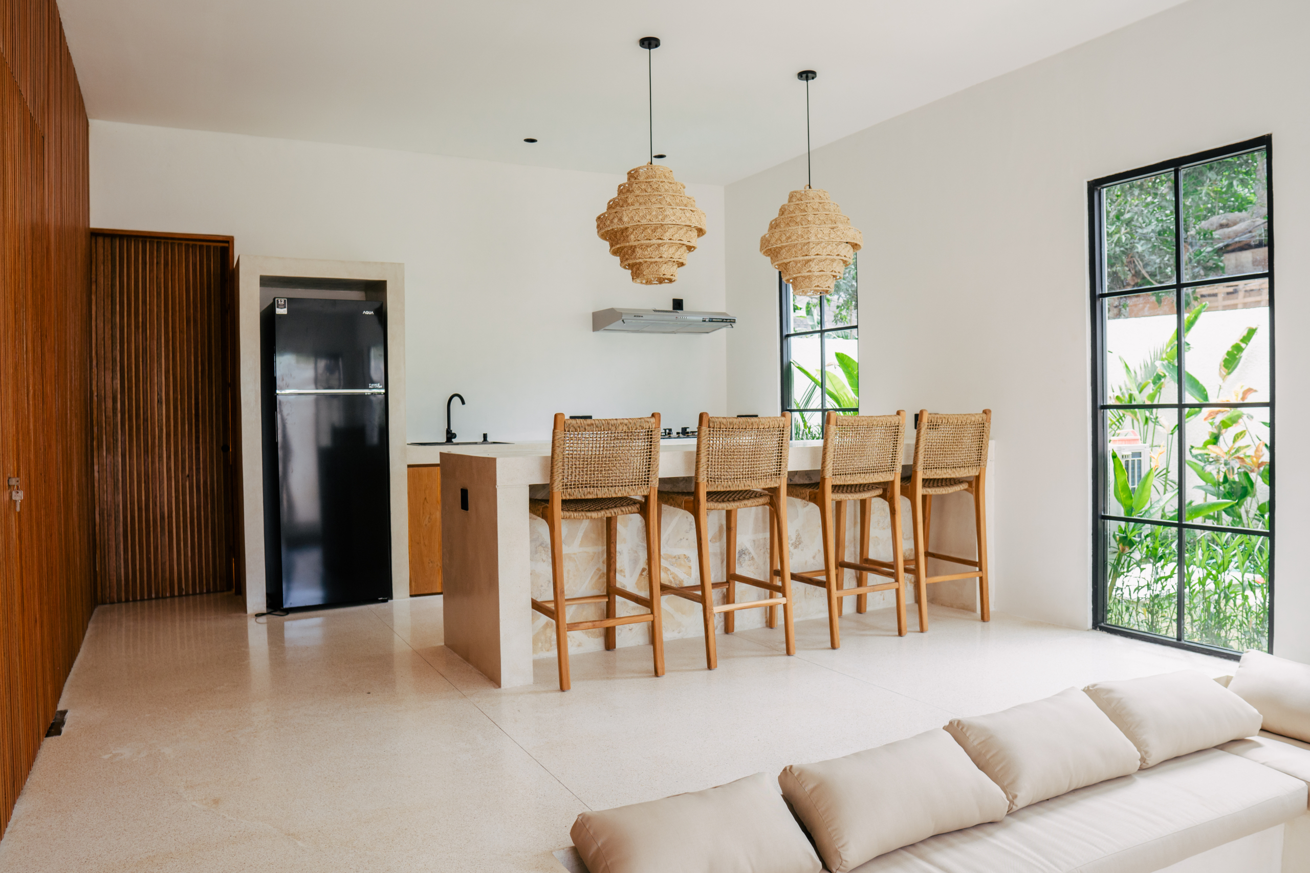 kitchen with bar stool are the best
