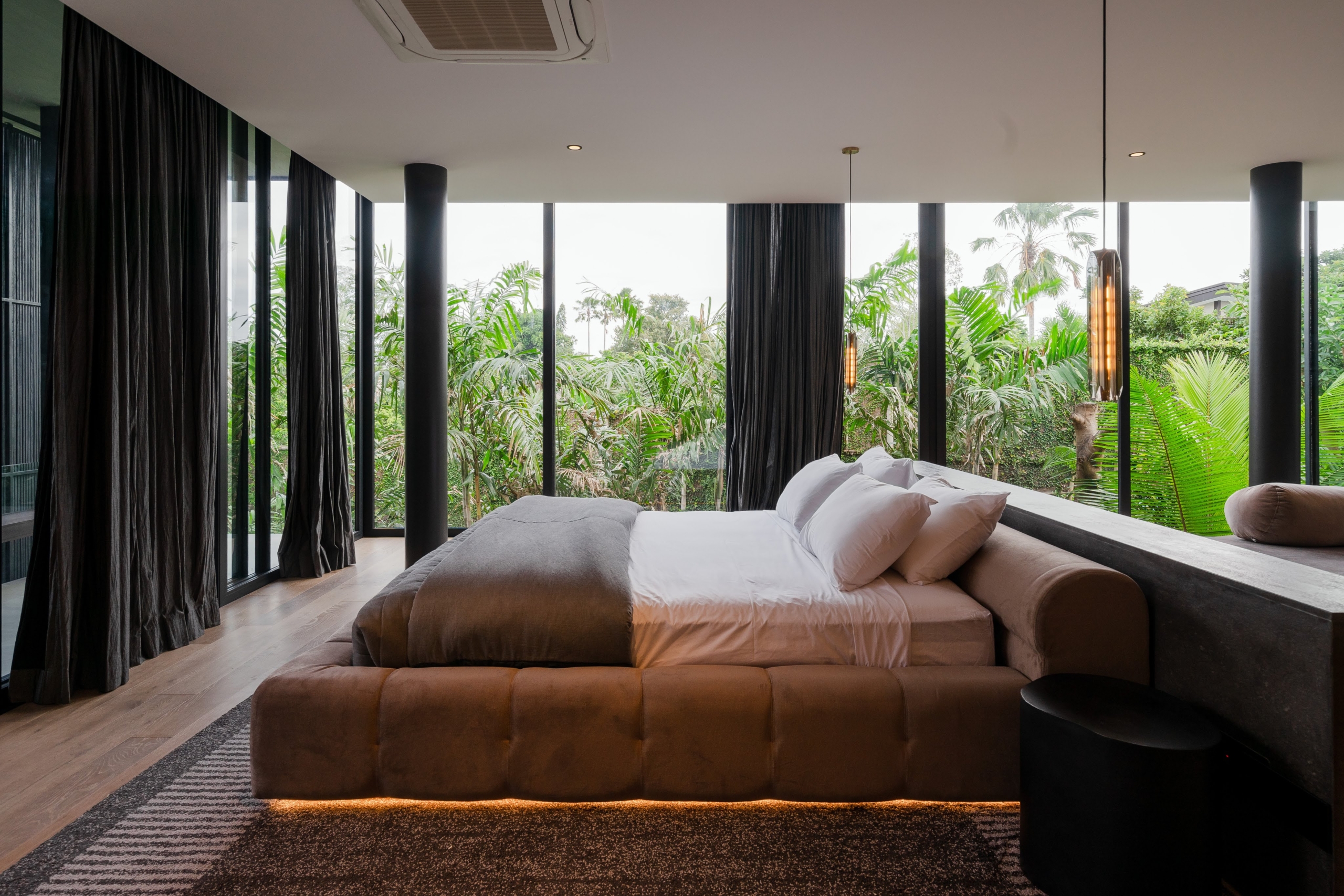 the master bedroom