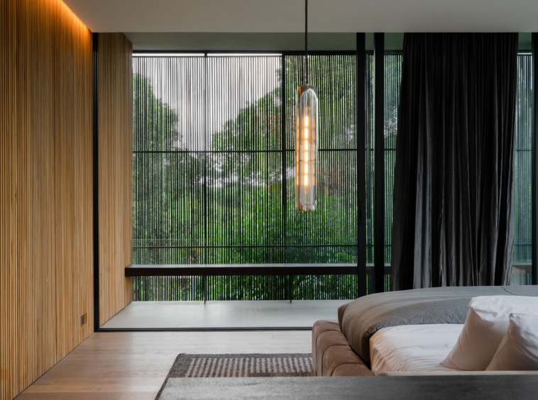 luxurious suite with garden view
