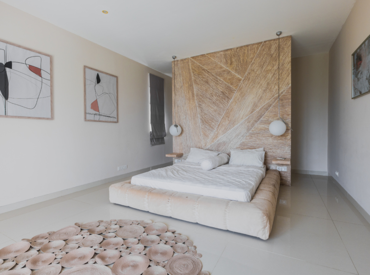 one of the 4 bedrooms