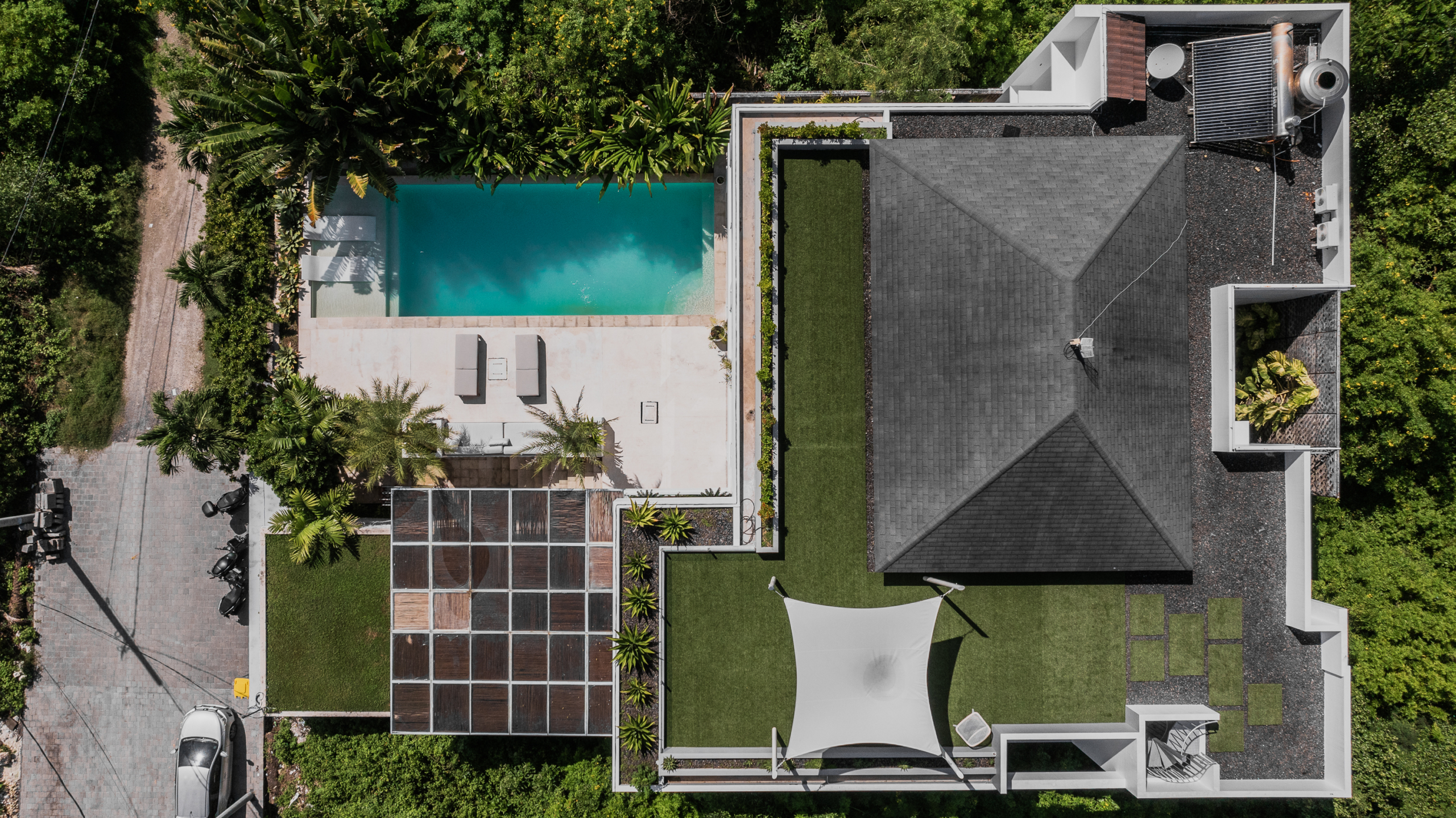 drone photo from the sky