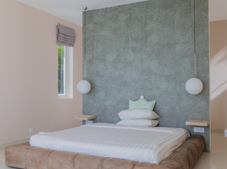 one of the bedrooms