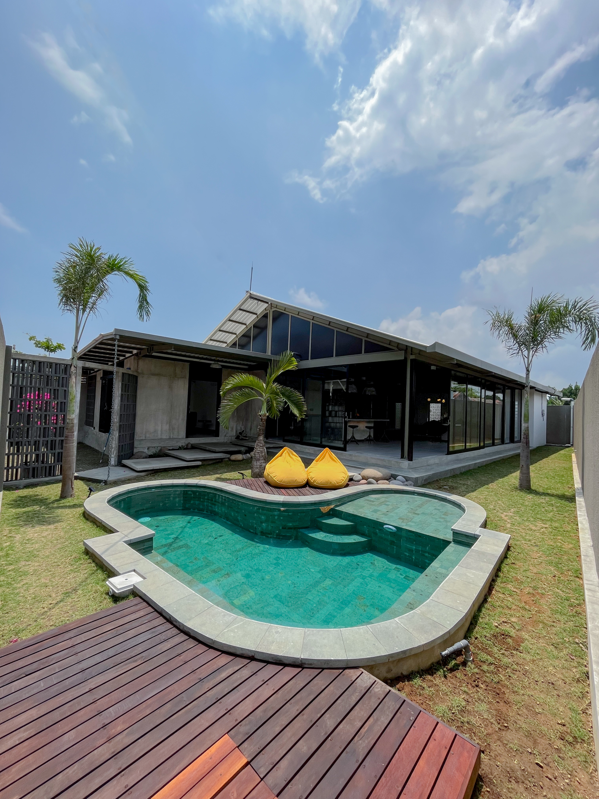 enjoy the 9 meters swimming pool