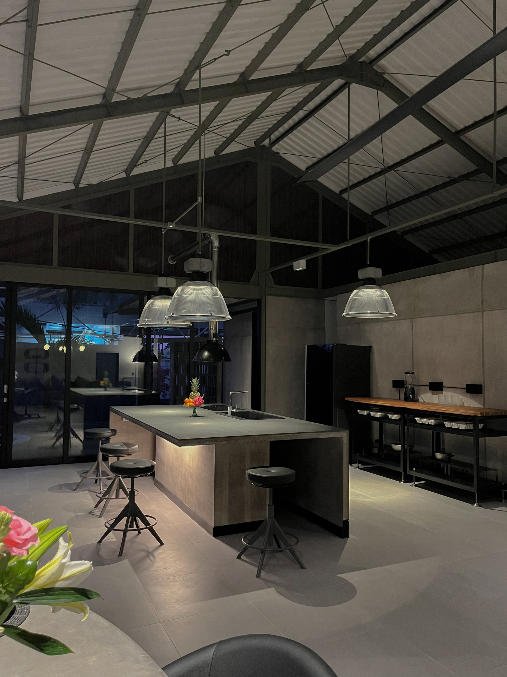 Amazing living area in this luxurious villa for sale in kerobokan
