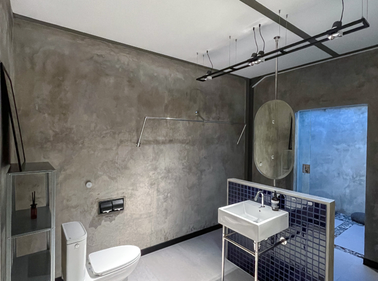 Loft style bthroom