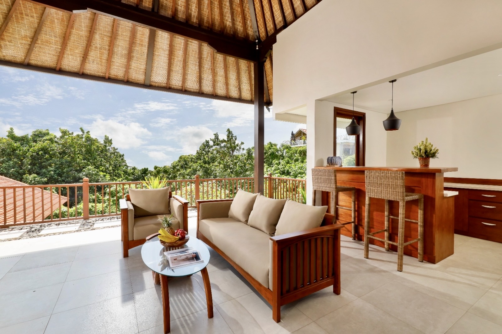 all bedroom have a private balcony terrasse for more privacy