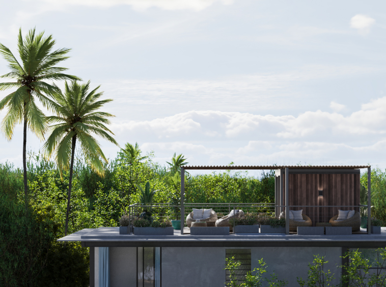 beautiful rooftop