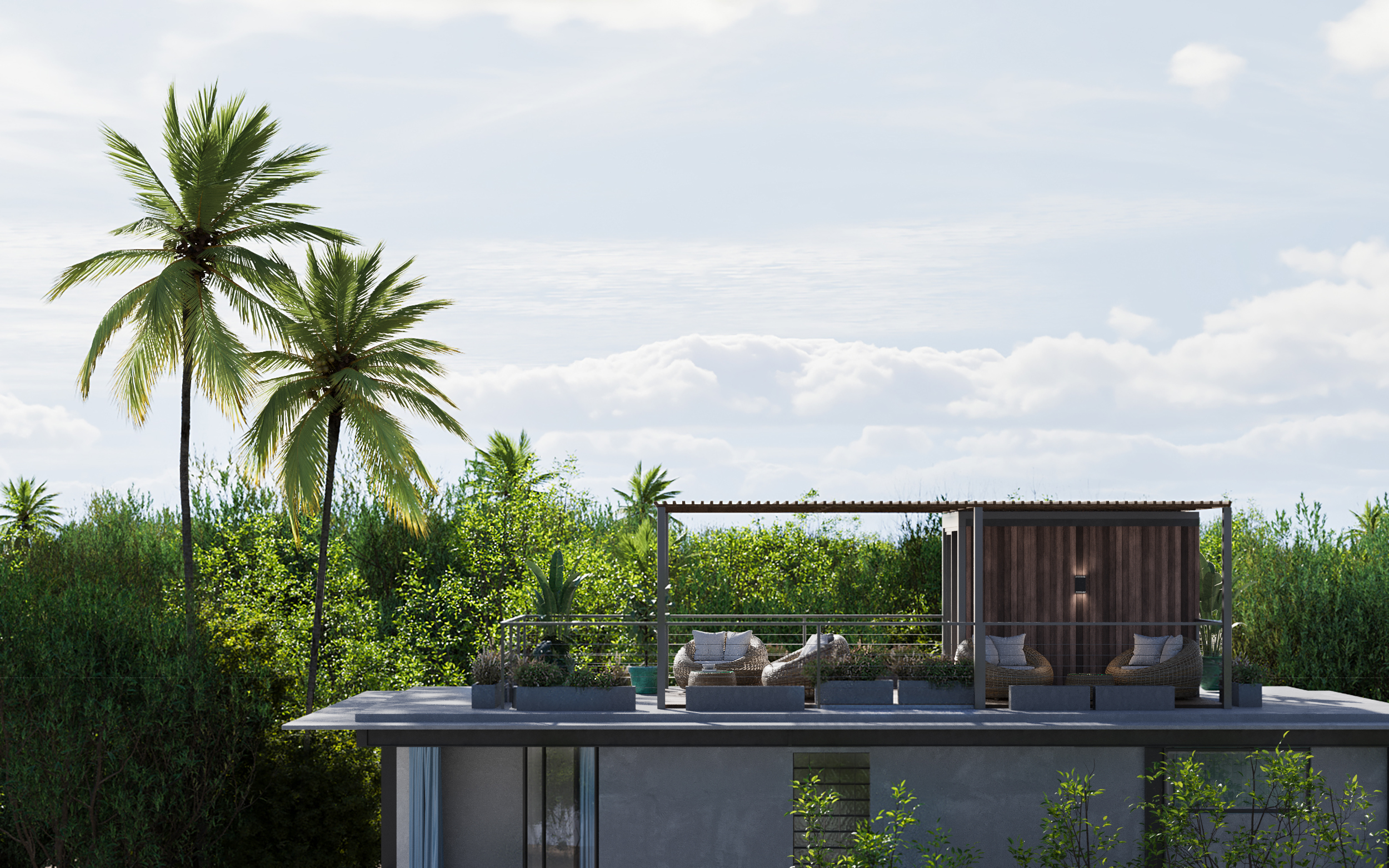 beautiful rooftop